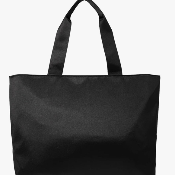 Victoria's Secret Black Tote with Silver Accents - Picture 3 of 6